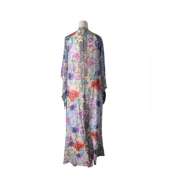 JOHNNY WAS SUNRISE LONG DRESS NWT L - Picture 10 of 12